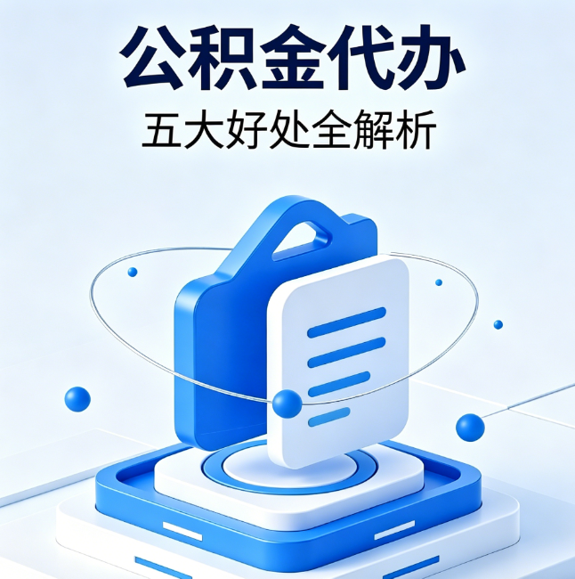 邢台公积金代办到底值不值？这5大好处让你少走弯路